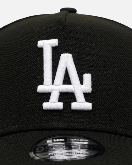 New Era Los Angeles Dodgers '2025 World Series Champions' 9FORTY A-Frame Snapback Black/White