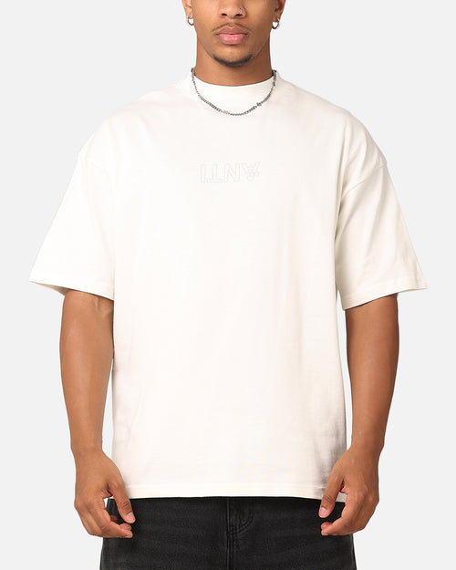 The Anti Order Anti XY Mock Neck T-Shirt Off White