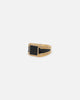 NXS Statement Ring Gold/Black
