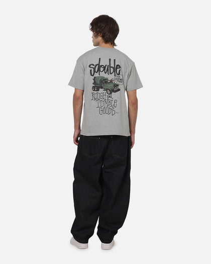 S Double Rough And Tumble T-Shirt Grey Heather