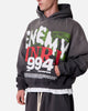 MNML Enemy Hoodie Washed Black