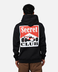 Secret Club Racing Hoodie Black