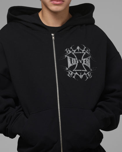 Loiter Cyber Cross Zip Hoodie