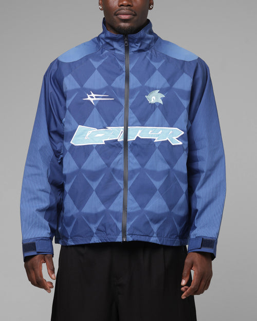 Loiter x Sonic Track Jacket Blue