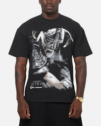 73Studio X Skyrim: The Elder Scrolls Skyrim T-Shirt Black Acidwash