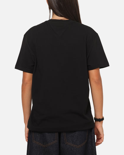 Tommy Jeans Regular Flag T-Shirt Black