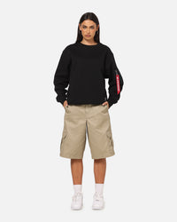 Alpha Industries Utility Pocket Crewneck Black
