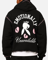 Playboy By Culture Kings Lover Boy Full Zip Hoodie Black
