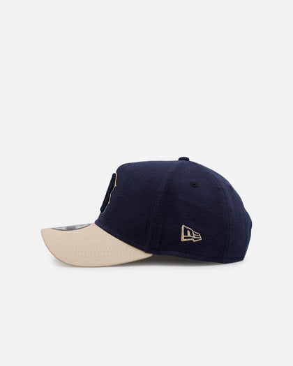 New Era Boston Red Sox 'Moleskin' 9FORTY A-Frame Snapback Navy