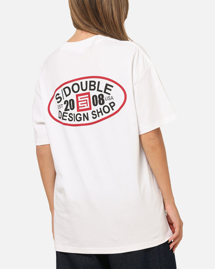 S Double Oval T-Shirt White