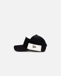 New Era Houston Astros 'Patchwork Corduroy' 9FORTY A-Frame Snapback Black/Cream