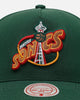 Mitchell & Ness Seattle Supersonics 'Pink Side Patch' Pro Pinch Snapback Official Team Color