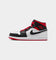 Jordan Air Jordan 1 Mid "Gym Red Black Toe" White/Gym Red