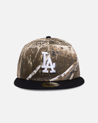 New Era Los Angeles Dodgers 'Real Tree Camo' 59FIFTY Fitted Beige/Khaki