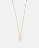 Saint Morta Rose Pendant Chain Gold