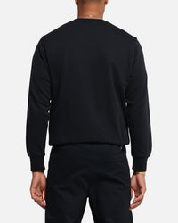 Nike Club French Terry Crewneck Black/White