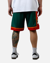 Mitchell & Ness Seattle SuperSonics 95-96' Swingman Shorts Green