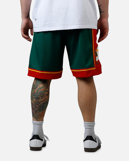 Mitchell & Ness Seattle SuperSonics 95-96' Swingman Shorts Green