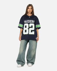 Bleacher Athletic Canberra Raiders NRL Gridiron Mesh Jersey Official Team Color
