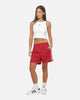 Adidas Women's Firebird Shorts Red/White