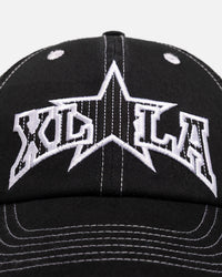 X-Large LA Star Low Profile Trucker Snapback Black