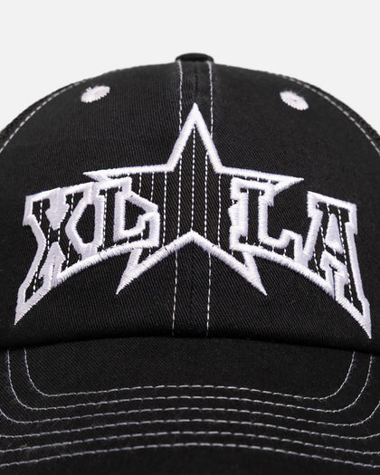X-Large LA Star Low Profile Trucker Snapback Black