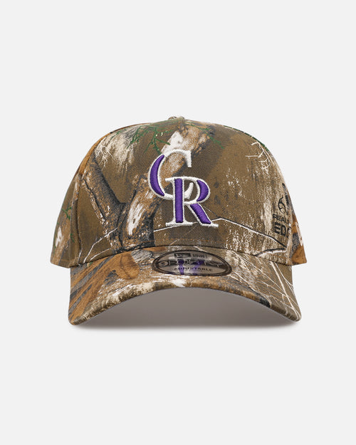 New Era Colorado Rockies 'Great Outdoors Part II' 9FORTY A-Frame Snapback Real Tree Camo
