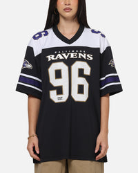 Majestic Athletic Baltimore Ravens Glenver Mesh Oversized T-Shirt Black