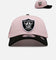New Era Las Vegas Raiders 'Pink Crown' 9FORTY A-Frame Snapback Pink