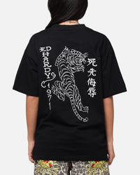 Ed Hardy Tiger Stamp T-Shirt Black