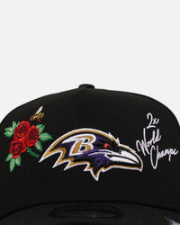New Era Baltimore Ravens 'One Love' 9FORTY A-Frame Snapback Official Team Color