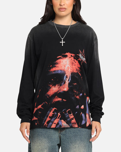 Slipknot Slipknot Long Sleeve T-Shirt Washed Black