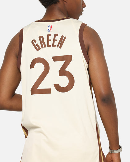 Nike Draymond Green Golden State Warriors #23 City Edition 2025/26 NBA Swingman Jersey Natural/Green