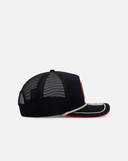 New Era Boston Red Sox 'Spring Injection' 9FIFTY A-Frame Trucker Snapback Navy