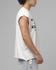 Loiter Legends Never Die Muscle T-Shirt White