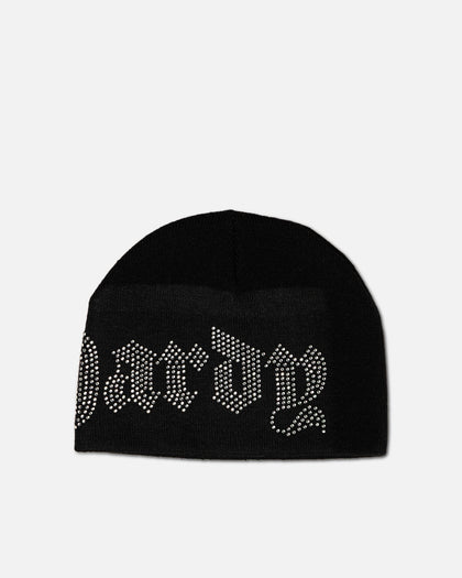 Ed Hardy Rhinestone Beanie Black