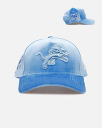 New Era Detroit Lions 'Sky Velvet' 9FORTY A-Frame Snapback Sky Blue