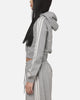GFX Zip Track Top Medium Grey Heather