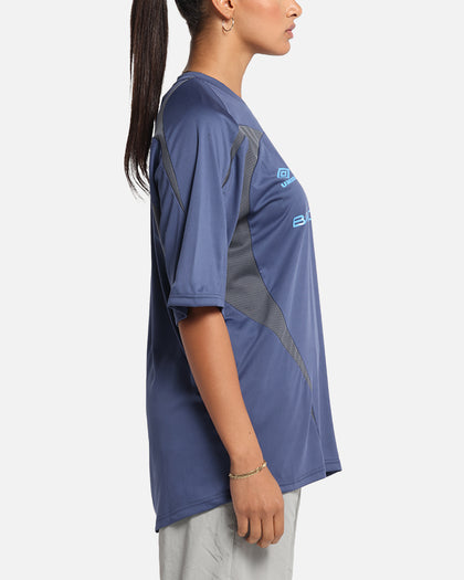Boiler Room X Umbro Football Jersey T-Shirt Blue