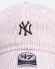 47 Brand New York Yankees 'Seersucker' 47 Clean Up Strapback Brown