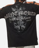 Saint Morta The Cross Boxy T-Shirt Black Acidwash