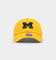 47 Brand Michigan Wolverines '47 Clean Up Strapback Gold
