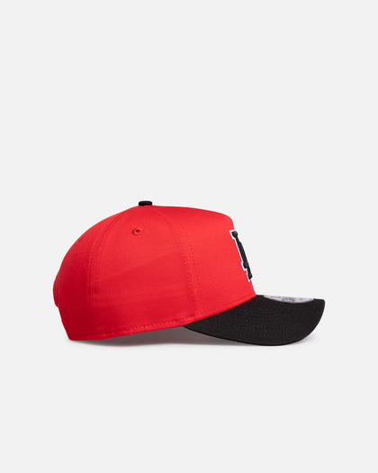 New Era Los Angeles Dodgers 'Two-Tone' 9FORTY A-Frame Snapback Red/Black