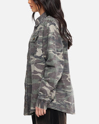 XXIII Slub Overshirt Camo