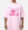 Carre Lover Boy Mock T-Shirt Pink