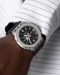G Shock GM2100M-1A Watch Silver/Black