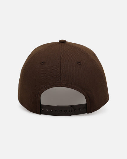New Era Milwaukee Brewers 'Stay Classy' 9FORTY A-Frame Snapback Walnut
