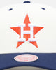 Mitchell & Ness Houston Astros Go Team Go Snapback White Cream/Blue