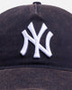 New Era New York Yankees 'Washed' 9FORTY A-Frame Unstructured Snapback Dark Blue