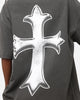 Culture Kings X WWE Rey Mysterio Big Head Heavyweight T-Shirt Black Wash